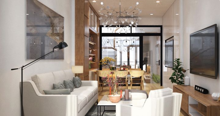 Thiết kế nhà 85 Huỳnh Mẫn Đạt, Bình Thạnh, HCM
