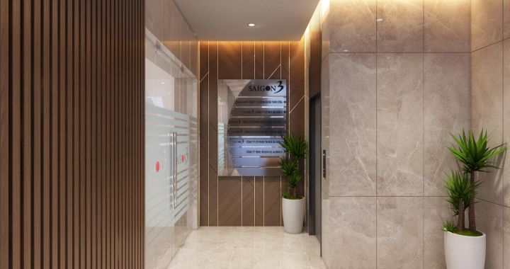 THIẾT KẾ VĂN PHÒNG SẢNH THANG SAIGON 3