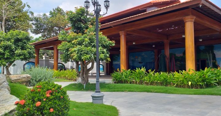 CÔNG TRÌNH THIẾT KẾ THI CÔNG BIỆT THỰ SÂN VƯỜN VÀ CAFE