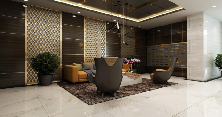 THIẾT KẾ SẢNH CĂN HỘ TÒA NHÀ 