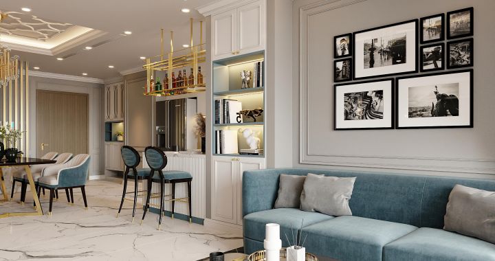 THIẾT KẾ VÀ THI CÔNG CĂN VINHOMES TÂN CẢNG.