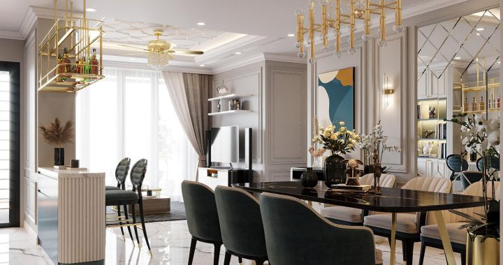 THIẾT KẾ VÀ THI CÔNG CĂN VINHOMES TÂN CẢNG.